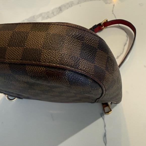 Louis Vuitton Dark Brown Checkered Shoulder Bag - Picture 6 of 16